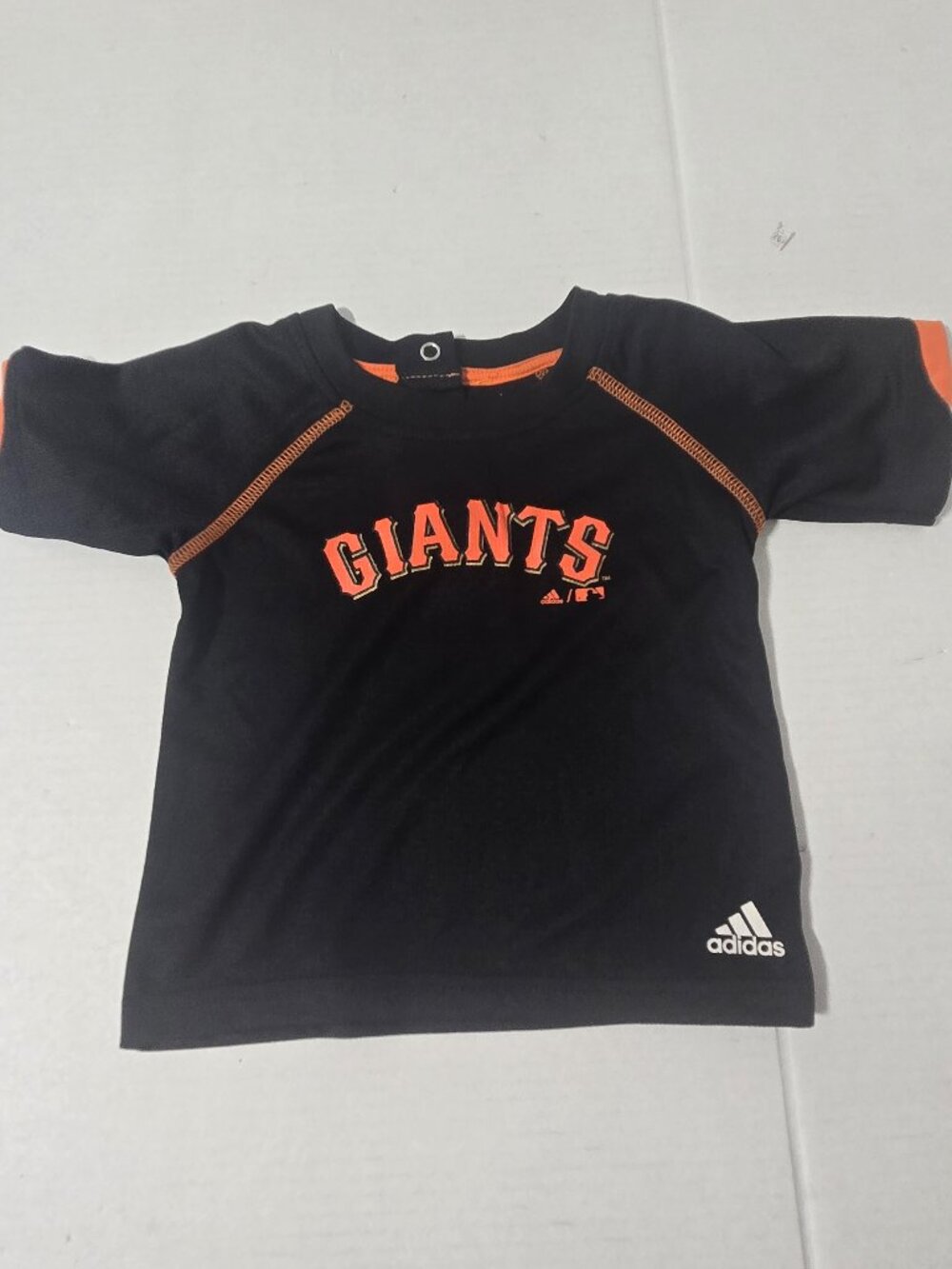 Adidas San Francisco Giants Toddler Shirt – 12 Months ⚾🧡🖤